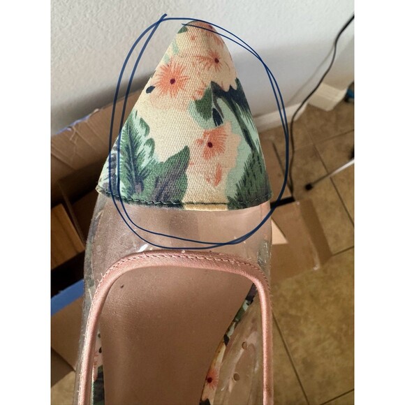 Chinese Laundry Womens Shoes Sz 10 Heels Garden Party Ceremony Bridal shower - Picture 11 of 15